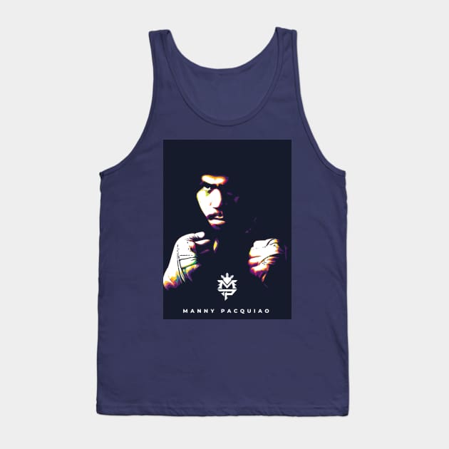 Manny Pacquiao Tank Top by Creativedy Stuff